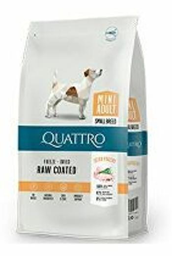 QUATTRO Dog Dry Premium Mini Adult Poultry 7kg 3 + 1 zadarmo
