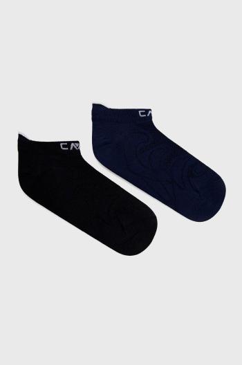 Ponožky CMP (2-pak) tmavomodrá farba