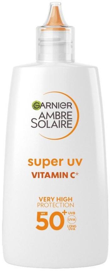 GARNIER Ambre Solaire super UV denný fluid proti tmavým škvrnám s vitamínom C a SPF 50+, 40 ml