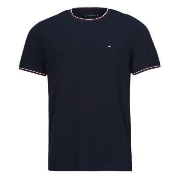 Tommy Hilfiger  RWB TIPPED COLLAR TEE  Tričká s krátkym rukávom Námornícka modrá