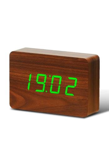 Stolové hodiny Gingko Design Brick Click Clock