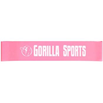 Gorilla Sports Fitness guma 10 lb, ružová