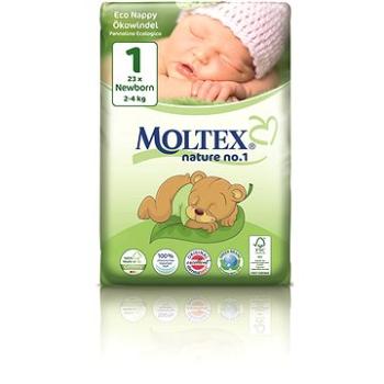 MOLTEX nature no. 1 Newborn veľ. 1 (23 ks) (4018639009741)