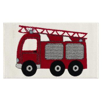 LIVONE Happy Rugs fire brigade 32088-0 obdĺžnik 120 x 180 cm biela červená