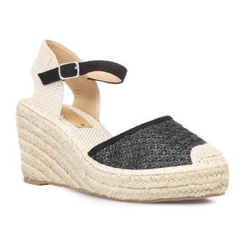 La Modeuse  14735_P39032  Espadrilky Čierna