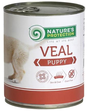 Natures Protection KONZERVA dog puppy veal 800g