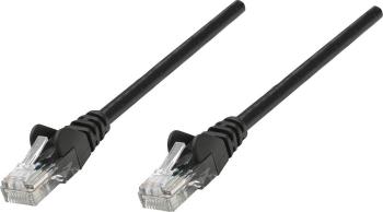 Intellinet 735568 RJ45 sieťové káble, prepojovacie káble CAT 6 S/FTP 5.00 m čierna pozlátené kontakty 1 ks