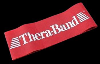 THERA-BAND Loop 7,6cmx30,5cm - červená, stredne hrubá