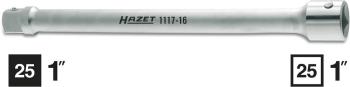 Hazet  1117-16 predlžovací nástavec pre nástrčné kľúče   Pohon (skrutkovač) 1" (25 mm) Typ zakončenia 1" (25 mm) 400 mm