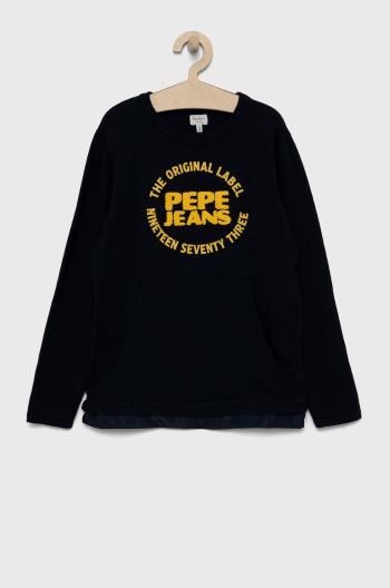 Detský sveter Pepe Jeans tmavomodrá farba, ľahký
