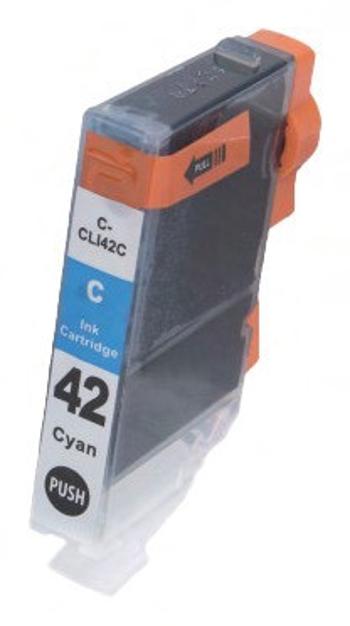 CANON CLI-42 C - kompatibilná cartridge, azúrová, 14ml