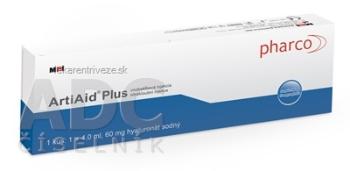 ArtiAid Plus vnútrokĺbová injekcia predplnená, 60 mg hyaluronát sodný, 1x4 ml