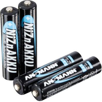 Ansmann HR03 mikrotužkový akumulátor typu AAA  Ni-Zn 550 mAh 1.6 V 4 ks