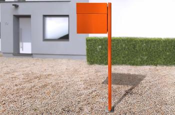 Radius design cologne Schránka na listy RADIUS DESIGN (LETTERMANN 4 STANDING orange 565A) oranžová