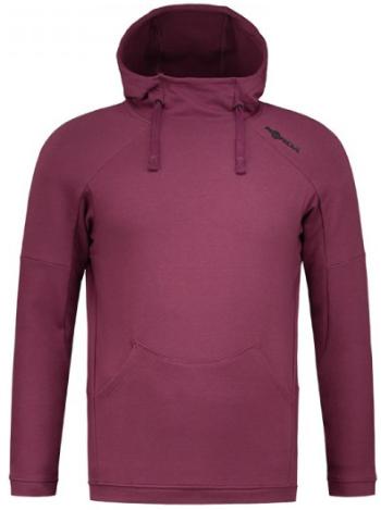 Korda mikina le lightweight hoodie burgundy-veľkosť xl