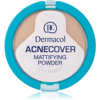 Dermacol Acne Cover kompaktný púder pre problematickú pleť, akné odtieň Sand 11 g