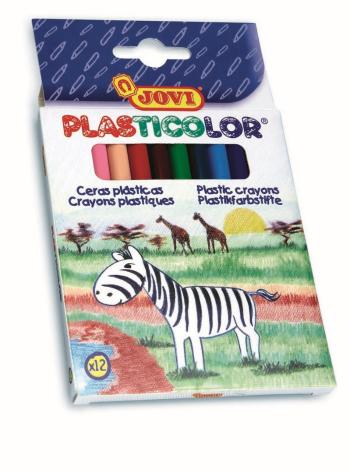 JOVI PLASTICOLOR - Guľaté voskovky 12 ks