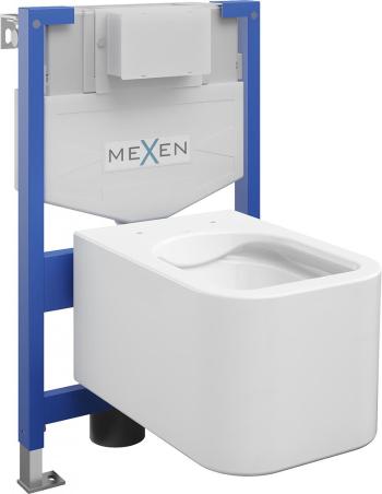 MEXEN/S - WC predstenová inštalačná sada Fenix XS-F s misou WC Elis, biela 6803391XX00