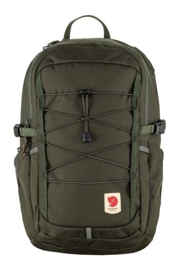 Ruksak Fjallraven Skule 20 zelená farba, veľký, jednofarebný