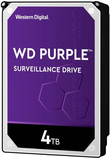 Western Digital Purple™ 4 TB interný pevný disk 8,9 cm (3,5 ") SATA III WD40PURZ Bulk