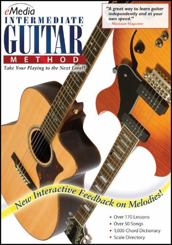 eMedia Intermediate Guitar Method Win (Digitálny produkt)