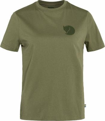 Fjällräven Fox Boxy Logo Tee W Green S