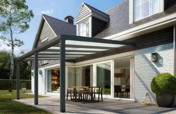 Hliníková pergola SKYLUX CLIMALUX 6m Lanitplast 350 cm