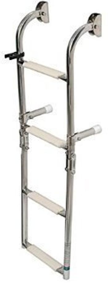 Osculati Foldable Transom Ladder Inox - 5 st.