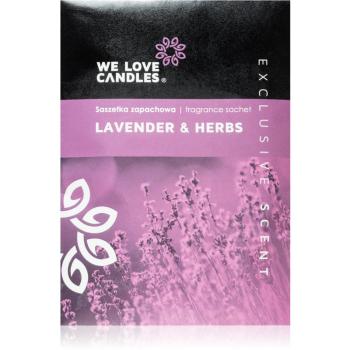 We Love Candles Basic Lavender & Herbs vonné vrecúško 25 g