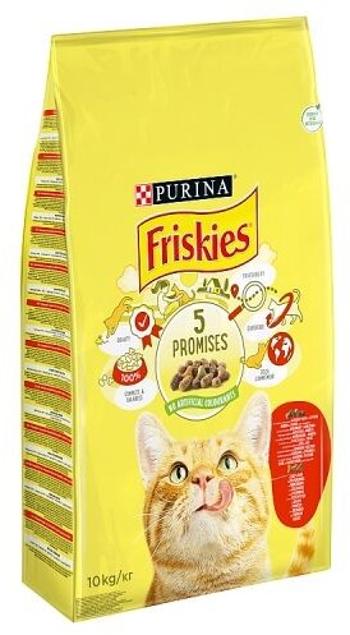 FRISKIES GM 10kg s hovädzím, kuraťom a pridanou zeleninou