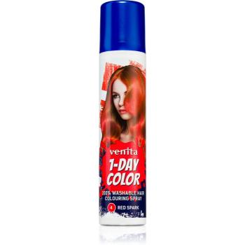 Venita 1-Day Color farebný sprej na vlasy odtieň No. 4 - Red Spark 50 ml