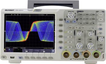 VOLTCRAFT DSO-6204F digitálny osciloskop  200 MHz 4-kanálová 1 GSa/s 10000 kpts 8 Bit digitálne pamäťové médium (DSO), g