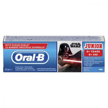 ORAL B ZP 75ML 6+ ROKOV STAR WARS