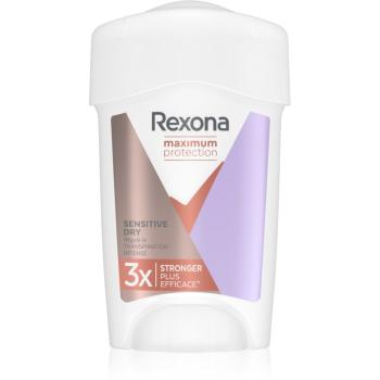 Rexona Maximum Protection Sensitive Dry krémový antiperspirant proti nadmernému poteniu 45 ml