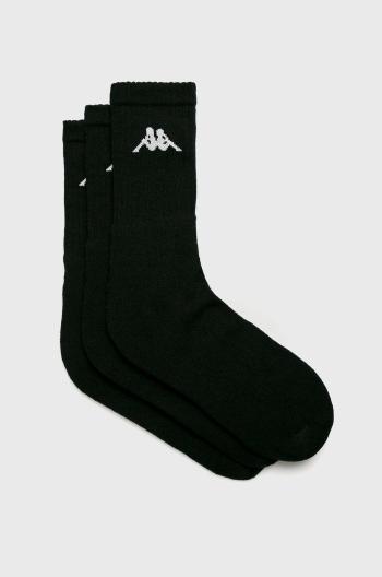 Ponožky Kappa čierna farba