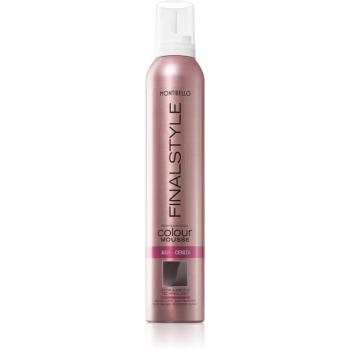 Montibello FINALESTYLE Color mousse farbiaca pena pre zvýraznenie farby vlasov Ash - Ceniza 320 ml