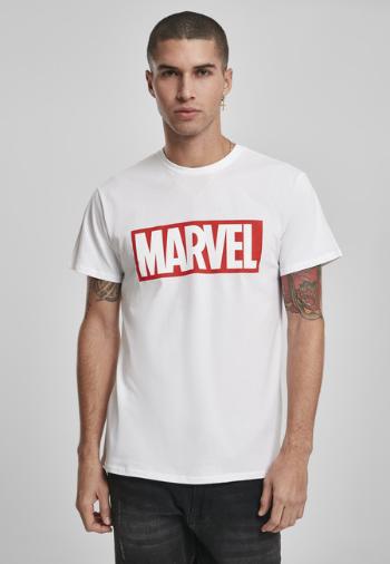 Mr. Tee Marvel Logo Tee white - L