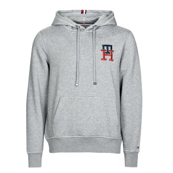 Tommy Hilfiger  ESSENTIAL MONOGRAM HOODY  Mikiny Šedá