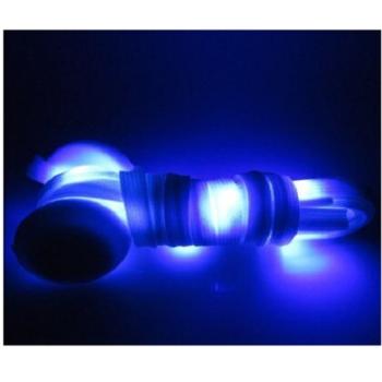 LED šnúrky do topánok-Modrá KP18493