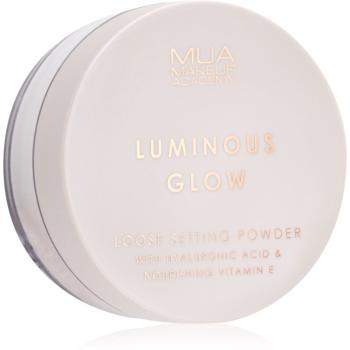 MUA Makeup Academy Luminous transparentný sypký púder 11 g