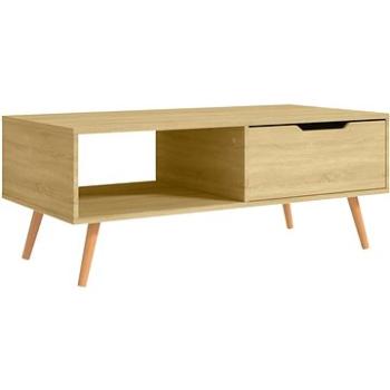 SHUMEE Konferenčný stolík dub sonoma 100 × 49,5 × 43 cm drevotrieska , 326789