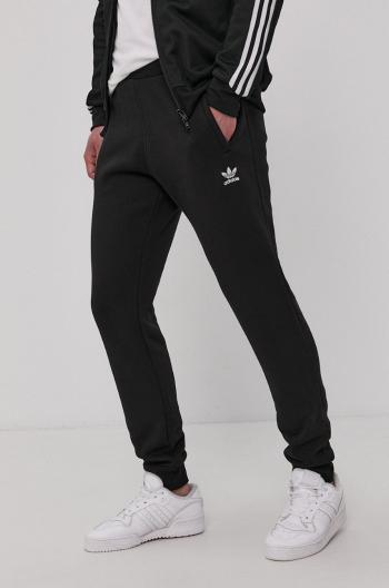 Nohavice adidas Originals H34657 pánske, čierna farba, jednofarebné