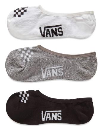 VANS 3 PACK - členkové ponožky Classic Canoodle Assorted Check 37-41