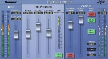 Sonnox Oxford Limiter (Native) (Digitálny produkt)