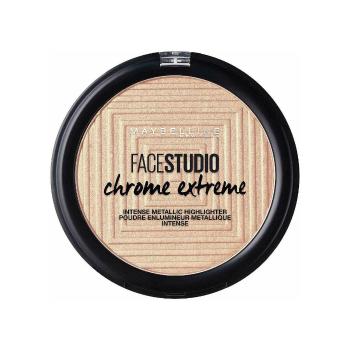 Maybelline New York  Face Studio Chrome Metallic Highlighter Powder  Rozjasňovače Béžová