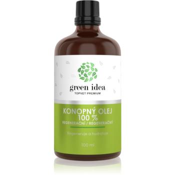 Green Idea Hemp Seed Oil konopný olej pre ekzematickú pokožku 100 ml