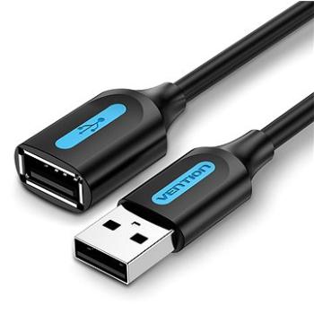 Vention USB 2.0 Male to USB Female Extension Cable 5m Black PVC Type (CBIBJ)