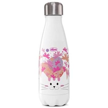 Chicco fľaša antikorová termo Chicco Drinky Mačička, 350 ml (10081.00C)