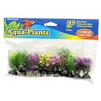 Penn Plax Umelé rastliny farebné Betta 5 cm sada 6 ks (0030172099724)