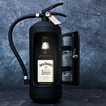 Dárkový hasičák Jack Daniel´s Honey (Barva hasičáku: Čierna)